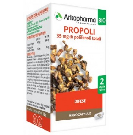 ARKOCAPSULE Propoli Bio 40 Cps